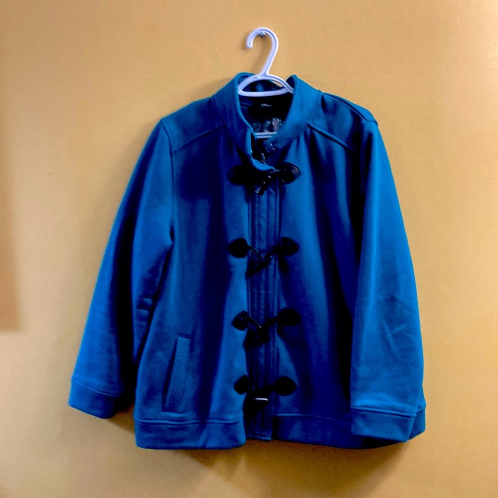Bm casual green blue jacket